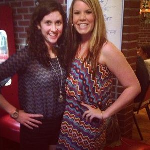 Printed Strapless Dress (super cute and comfy)